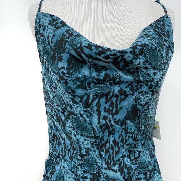 NEW Free People Day To Night Printed Slip Dress M - Picture 2 of 6